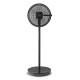 Singer 7030/01BL Ανεμιστήρας Δαπέδου Ορθοστάτης 34W με Τηλεχειριστήριο